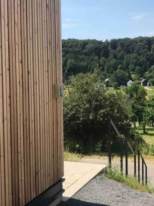 Eifelhausaufzeit-Vulkaneifel-Architekten-Chalet Mit Sauna Im Vulkankrater Immerath Eksteriør billede